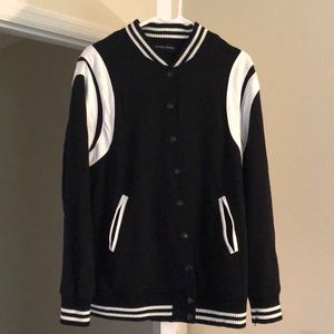 Harlowe and Graham Varsity Bomber Jacket